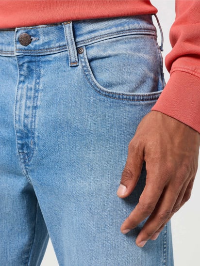 Прямые джинсы Wrangler Texas модель 112350816 — фото 4 - INTERTOP