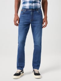 Синій - Прямі джинси Wrangler Texas Slim