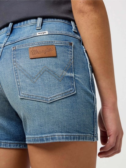 Шорты джинсовые Wrangler Boyfriend модель 112351036 — фото 5 - INTERTOP