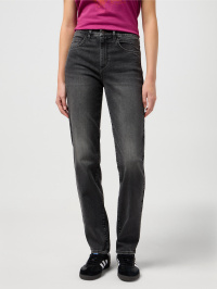 Чёрный - Прямые джинсы Wrangler Straight