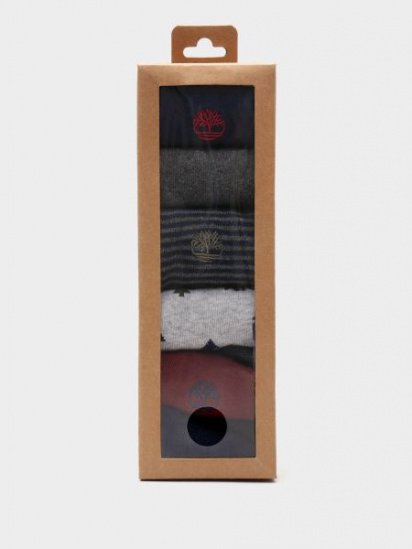 Набір шкарпеток Timberland 6pk Geo Stripe модель TB0A1EV6010 — фото 4 - INTERTOP