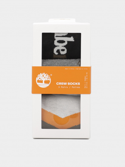 Набір шкарпеток Timberland Gift Set Of 3 Pair Pack Crew модель TB0A1F2EA58 — фото - INTERTOP