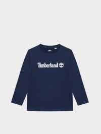 Синій - Лонгслів Timberland Kids