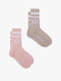 Розовый - Набор носков Armani Exchange