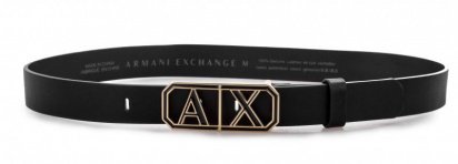 Ремені Armani Exchange WOMAN LEATHER FASHION BELT модель 941019-7A100-00020 — фото 3 - INTERTOP