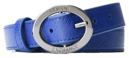 Ремни Armani Exchange WOMAN PVC/PLASTIC FASHION BELT модель 941025-7A095-35635 — фото - INTERTOP