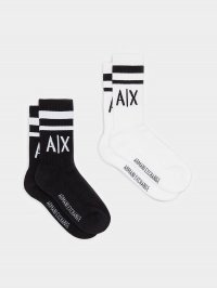 Білий/чорний - Шкарпетки та гольфи Armani Exchange Essential