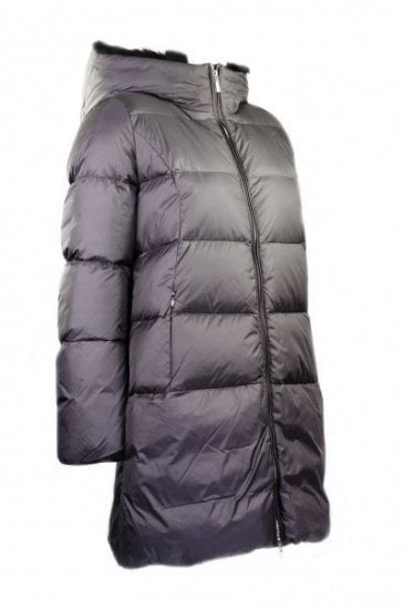 Пальто пуховое Geox WOMAN DOWN JACKET модель W6425R-T2163-F1069 — фото 4 - INTERTOP