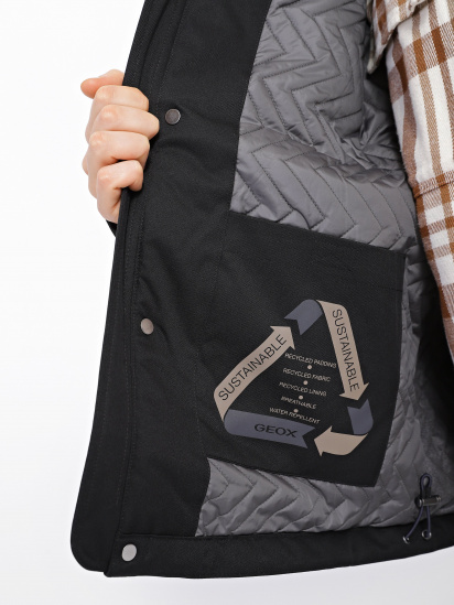 Демісезонна куртка Geox Vincit модель M2620G-T2951-F9000 — фото 4 - INTERTOP