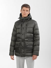 Сірий - Зимова куртка Geox Merediano