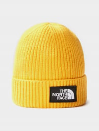 Оранжевый - Шапка The North Face Logo Box Cuffed Beanie