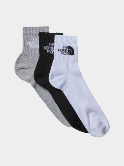 Набір шкарпеток The North Face Multi Sport Cush Quarter Sock 3p модель NF0A882G3OW1 — фото - INTERTOP