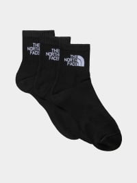 Чорний - Набір шкарпеток The North Face Multi Sport Cush Quarter Sock 3p