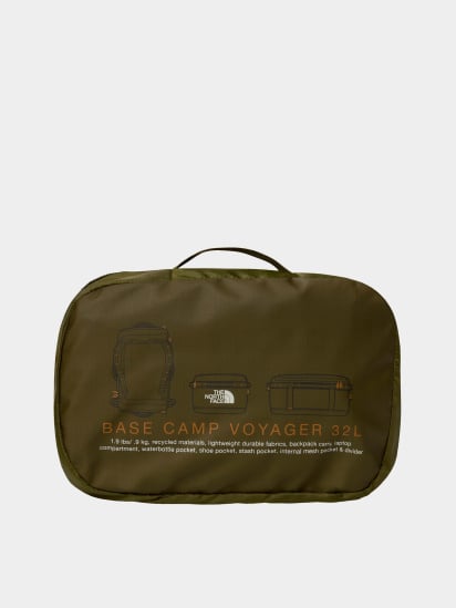 Дорожня сумка The North Face Base Camp Voyager Duffel 32l модель NF0A52RRXI41 — фото 5 - INTERTOP