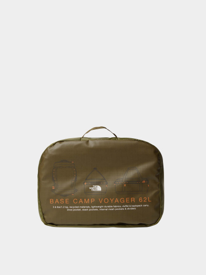 Дорожня сумка The North Face Base Camp Voyager Duffel модель NF0A52S3XI41 — фото 4 - INTERTOP