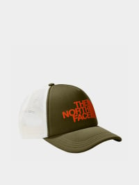 Зелёный - Кепка The North Face Logo Trucker