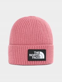 Рожевий - Шапка The North Face Logo Box Cuffed