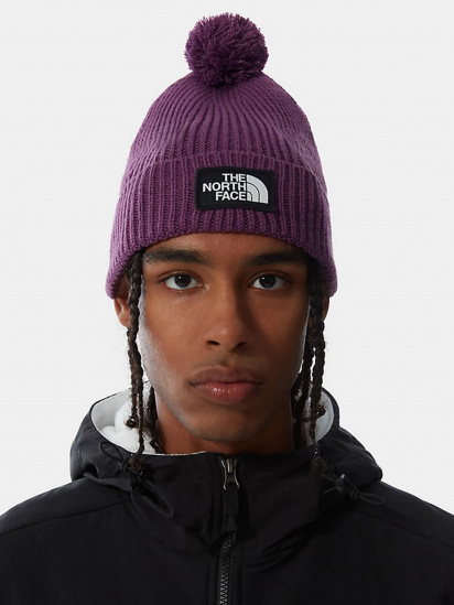 Шапка The North Face Logo Box Pom Beanie модель NF0A3FN30H51 — фото - INTERTOP