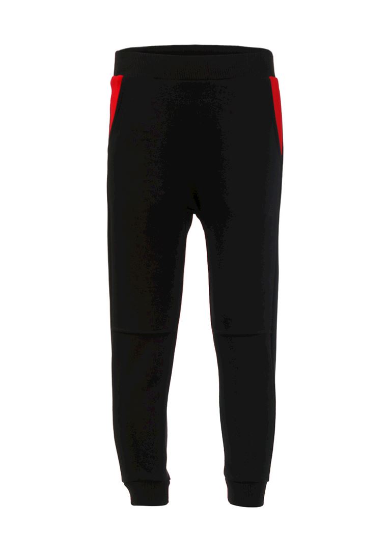 

Штаны спортивные детские YUMSTER модель YC.02.23.001, Черный;красный