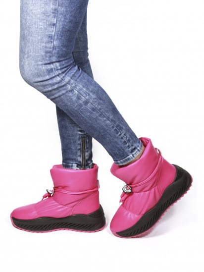 Сапоги дутики It-girl модель YD-9905-17_pink — фото 3 - INTERTOP