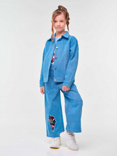 Широкі джинси YUMSTER модель YH.22.25.001 — фото 5 - INTERTOP