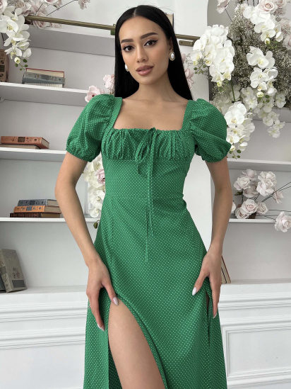 Сукня міді Jadone Fashion модель Yeseniya_zelenoye — фото 4 - INTERTOP