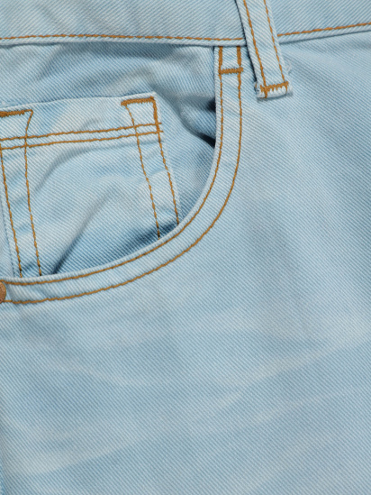 Прямі джинси ZARA модель 3814/667/420_блакитний — фото 2 - INTERTOP