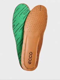 Коричневий - Устілки ECCO Leather Inlay Soles