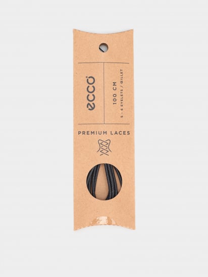 Шнурки ECCO Round Laces 100 см модель 904470000101 — фото - INTERTOP