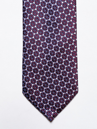 Краватка Zegna модель TI12089_Фіолетовий — фото 3 - INTERTOP