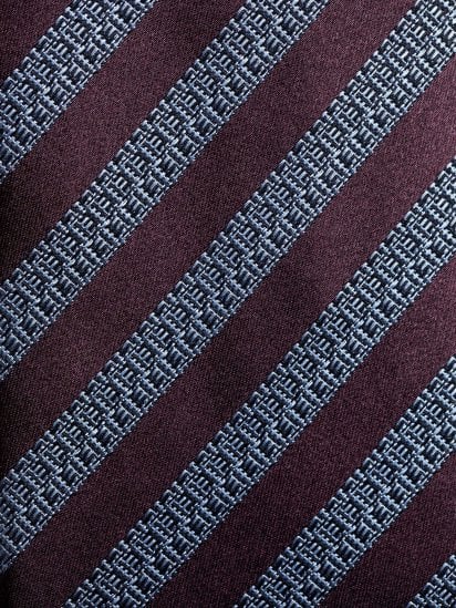 Краватка Zegna модель TI307003_Бордовий — фото - INTERTOP