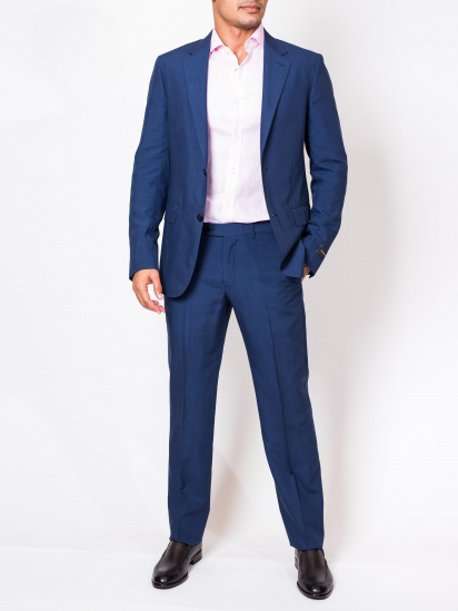 Діловий костюм Zegna модель ST312659_Синій — фото - INTERTOP