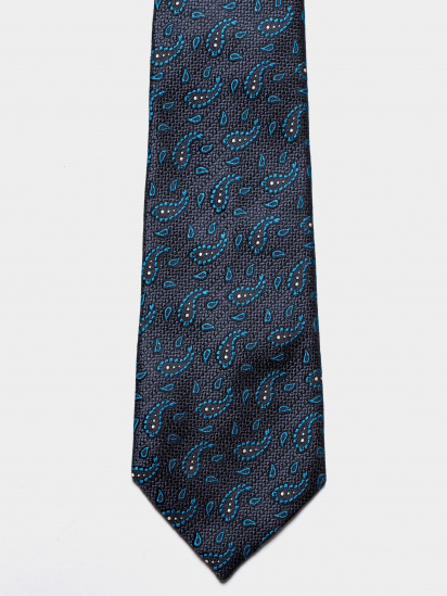 Краватка Zegna модель TI308205_Темно-синій — фото 3 - INTERTOP