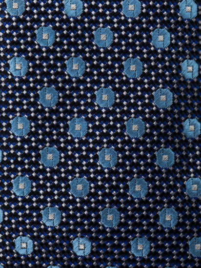 Краватка Zegna модель TI311648_Синій — фото 3 - INTERTOP