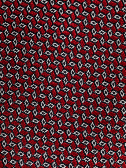 Краватка Zegna модель TI8596_Червоний — фото 3 - INTERTOP