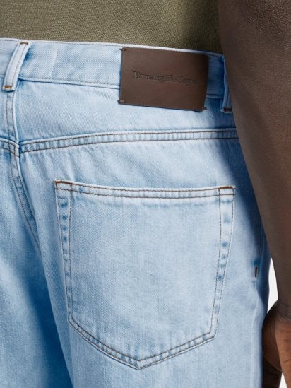 Прямі джинси Zegna модель TR315325_Синій — фото 3 - INTERTOP