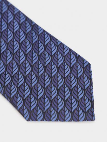 Краватка Zegna модель TI308396_Синій — фото 4 - INTERTOP