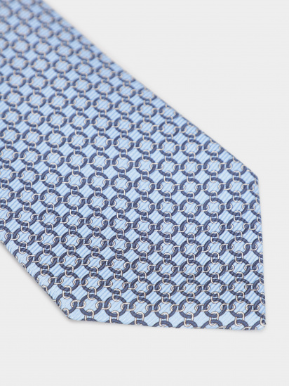 Краватка Zegna модель TI308398_Синій — фото 4 - INTERTOP