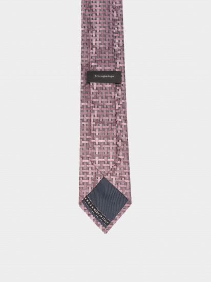 Краватка Zegna модель TI314620_Рожевий — фото 3 - INTERTOP