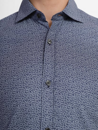 Рубашка Zegna модель SH169_Синій — фото 4 - INTERTOP