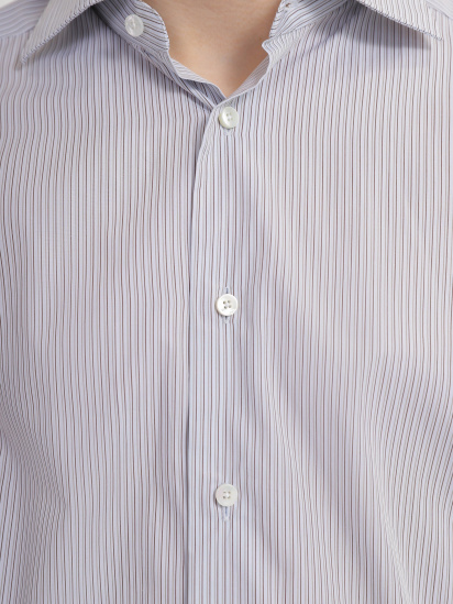 Рубашка Zegna модель SH308181_Коричневий — фото 4 - INTERTOP