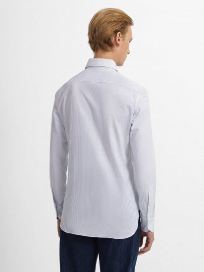 Рубашка Zegna модель SH308182_Блакитний — фото 3 - INTERTOP