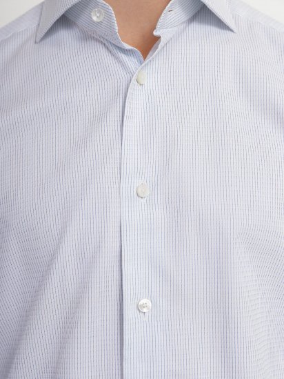 Рубашка Zegna модель SH308182_Блакитний — фото 4 - INTERTOP