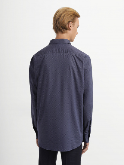 Рубашка Zegna модель SH308203_Синій — фото 3 - INTERTOP