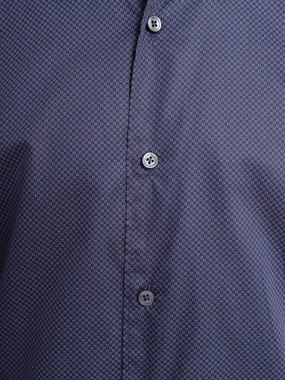 Рубашка Zegna модель SH308203_Синій — фото 4 - INTERTOP