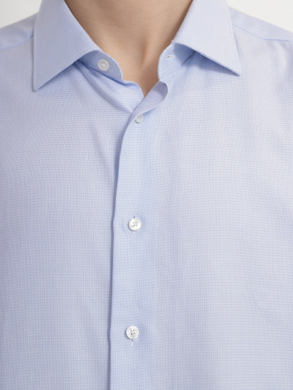 Рубашка Zegna модель SH313095_Блакитний — фото 4 - INTERTOP