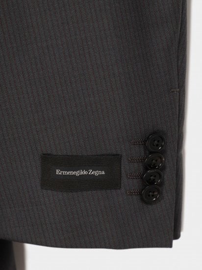 Діловий костюм Zegna модель ST82_Сірий — фото - INTERTOP