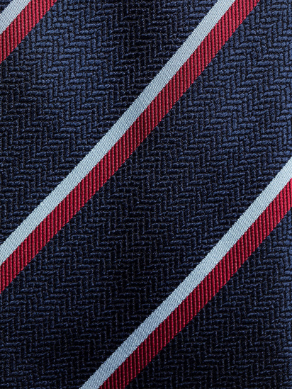 Краватка Zegna модель TI10470_Синій — фото - INTERTOP