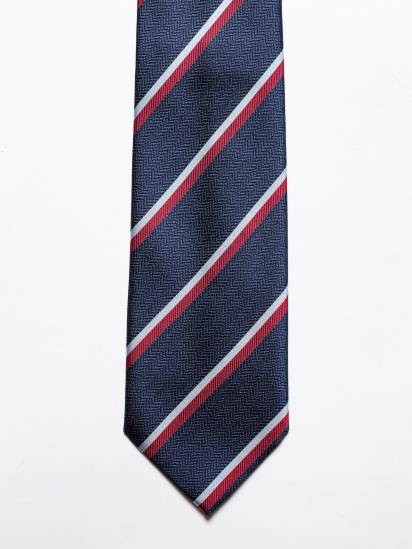 Краватка Zegna модель TI10470_Синій — фото 3 - INTERTOP
