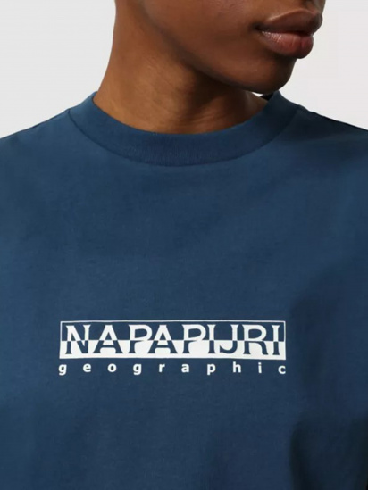 Футболки и поло Napapijri S-BOX W CROPPED 2 модель NP0A4FSOBB81 — фото 3 - INTERTOP